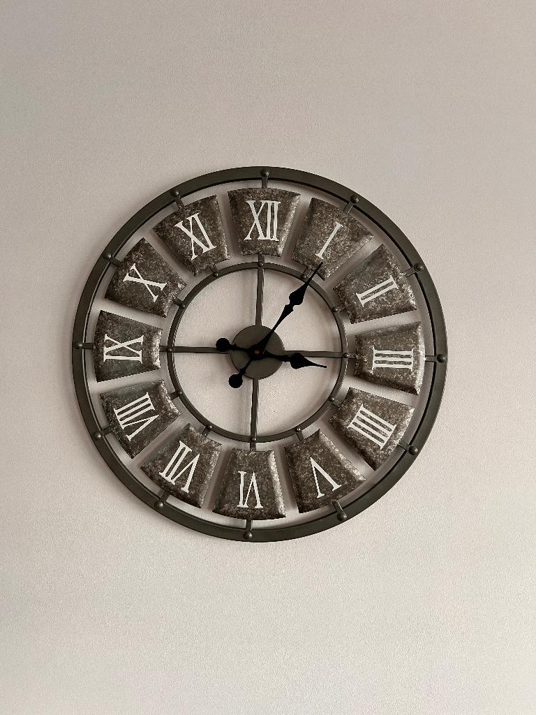 Wandklok, Huis en Inrichting, Ophalen, Zo goed als nieuw, Analoog, Wandklok