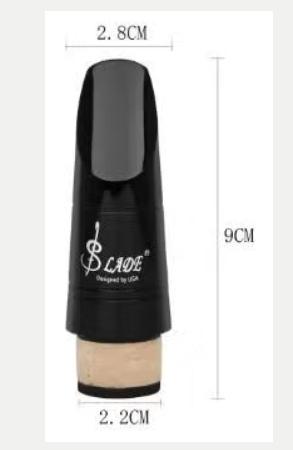 Bec de clarinette professionnel en bois noir, Musique & Instruments, Enlèvement ou Envoi, Neuf, Bois