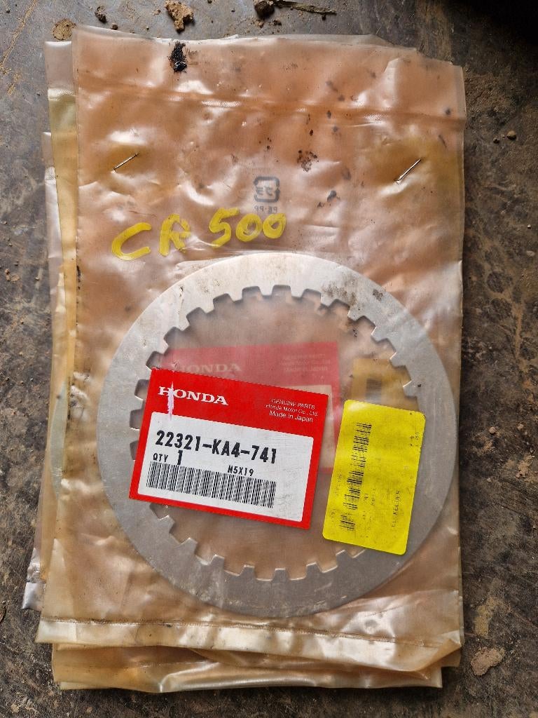 Cr 500, Motos, Enlèvement