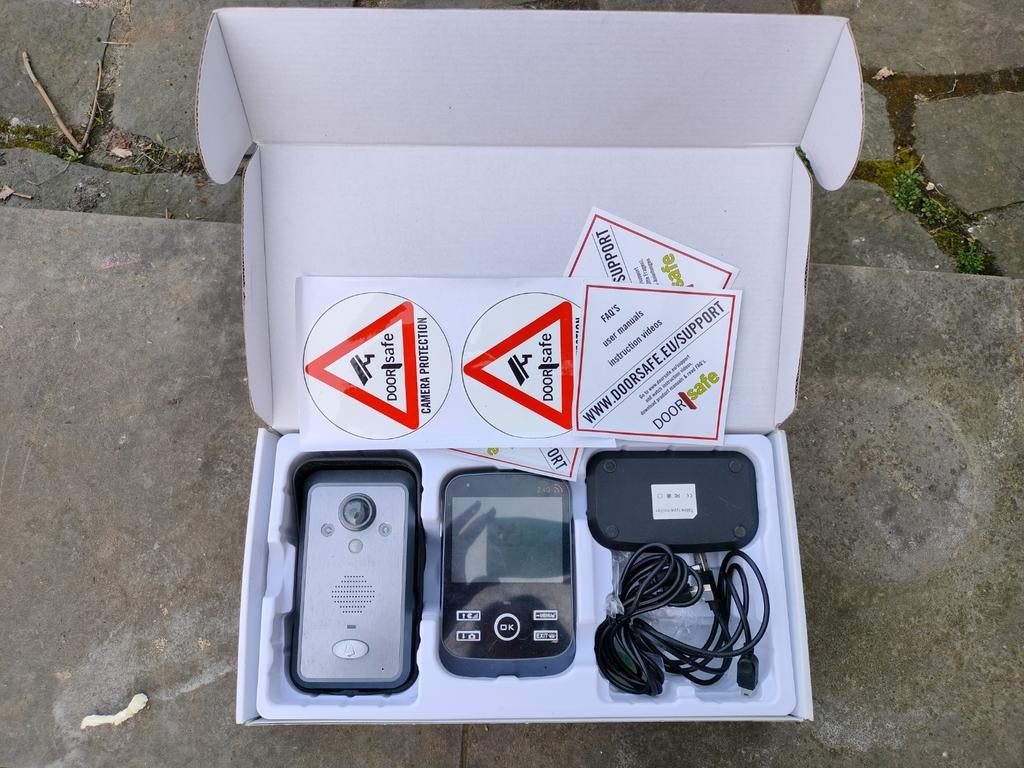 Deurbel Doorsafe, Enlèvement, Fonction de conversation, Utilisé, Filaire