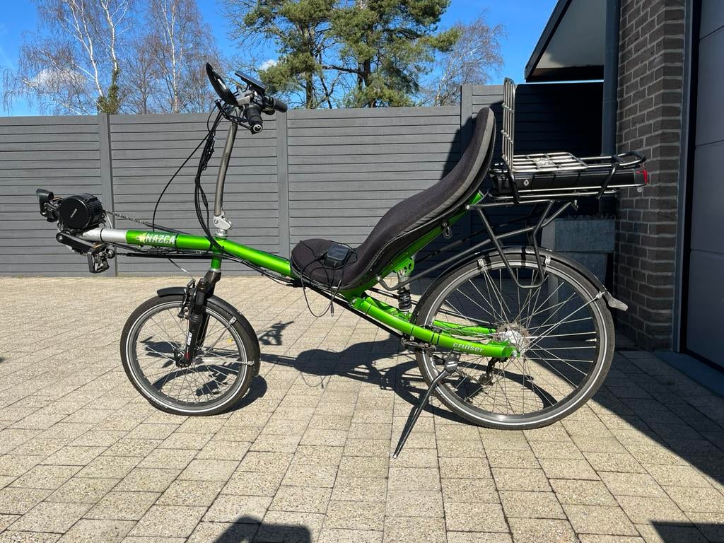 Ligfiets NAZCA met bafang ondersteuning, Fietsen en Brommers, Ophalen, Zo goed als nieuw, Bovenstuur, Overige merken
