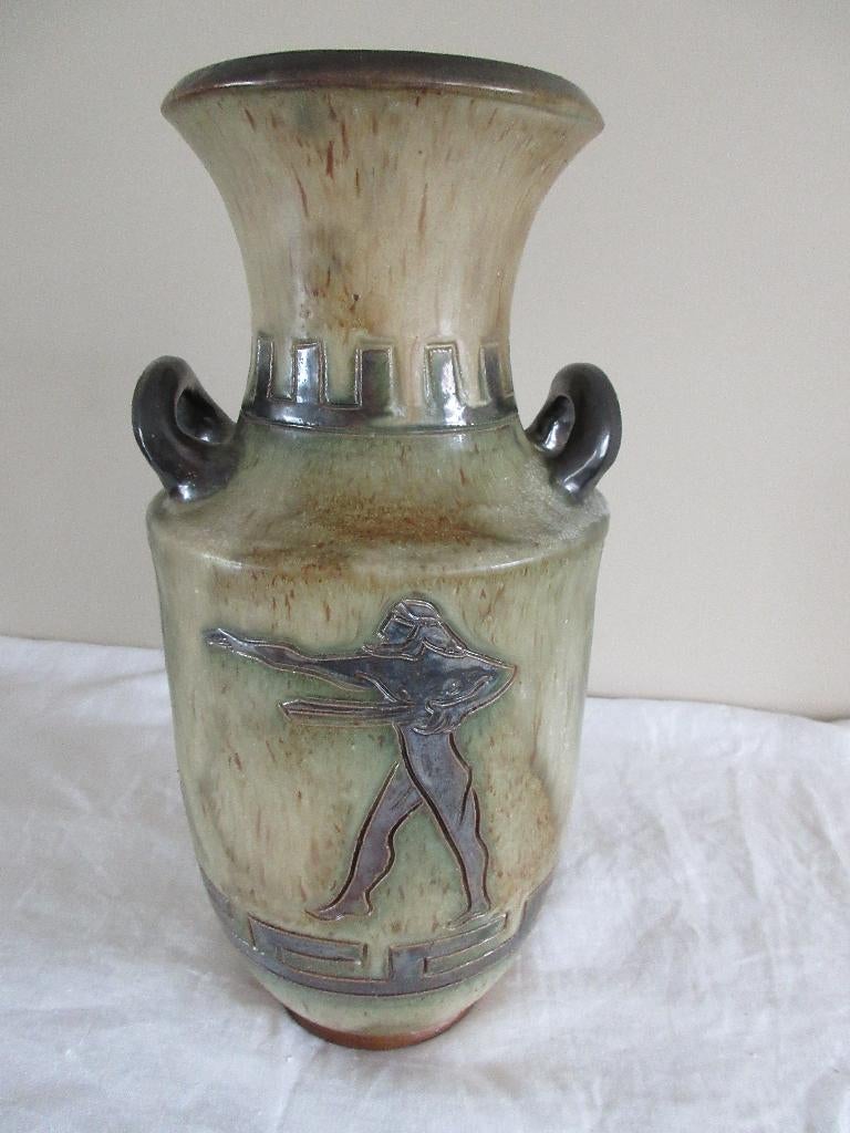 Oude Guérin vaas antiek aardewerk keramiek griekse mythologi, Ophalen