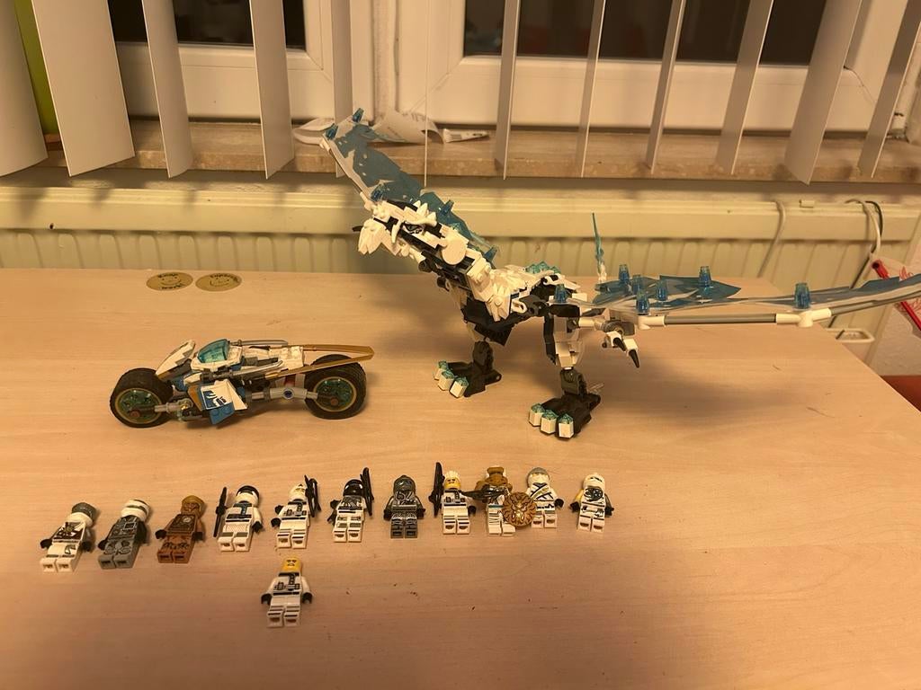 Lego Ninjago Zane collectie, Kinderen en Baby's, Ophalen of Verzenden, Zo goed als nieuw, Complete set, Lego