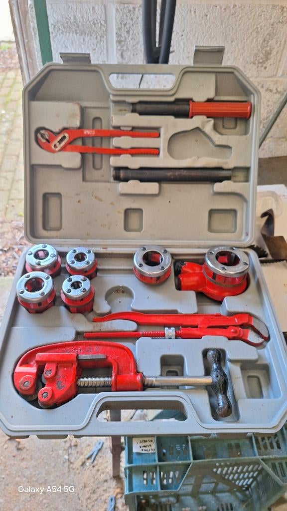 Filière plomberie,pour filetage, Enlèvement, Comme neuf