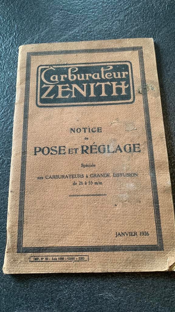 Carburateur Zénith, Antiek en Kunst, Ophalen