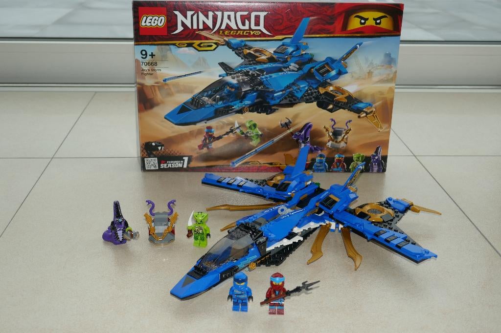 LEGO NINJAGO Legacy Jay's Storm Fighter - 70668, Ophalen, Lego, Zo goed als nieuw, Compleet