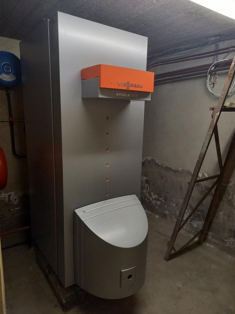 Mazoutketel Viesmann Vitola 111, Ophalen