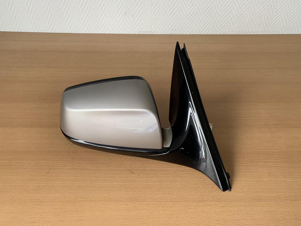 buitenspiegel Rechts BMW 7 serie 2008 tot 2015 goud / kaal, -, Utilisé, -, Enlèvement ou Envoi