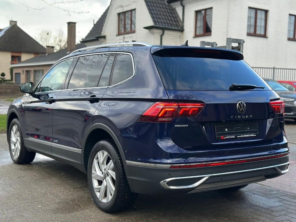 VW Tiguan Allspace 2.0TDI - 7zit - 2021 - Veel opties !, Auto's, 4 deurs, 4 cilinders, Blauw, 7 zetels
