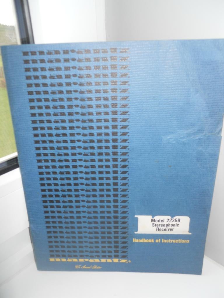 Marantz Handleiding, Zo goed als nieuw, Ophalen, Marantz, Minder dan 60 watt