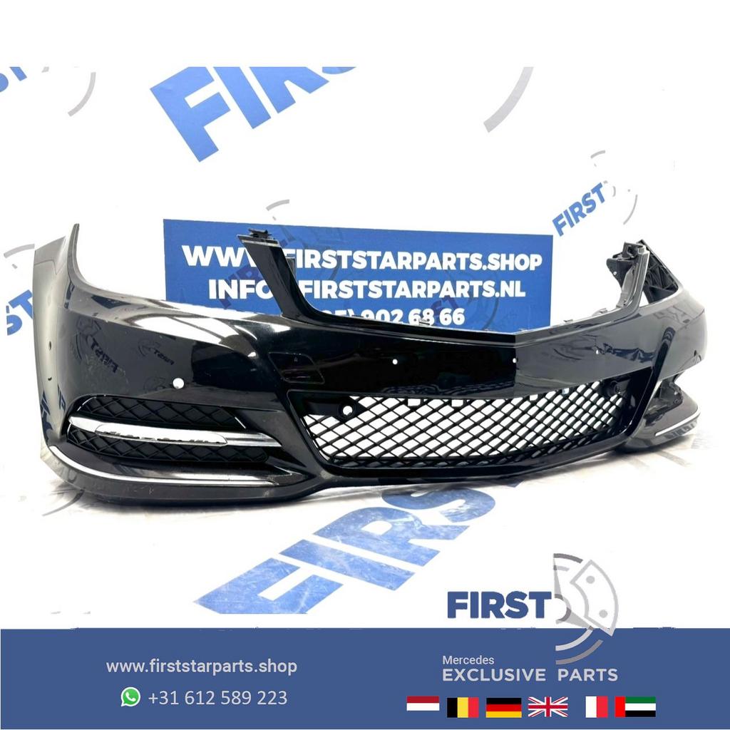 W204 C Klasse voorbumper zwart wit grijs bumper 2007-2014 or, Utilisé, -, Avant, -