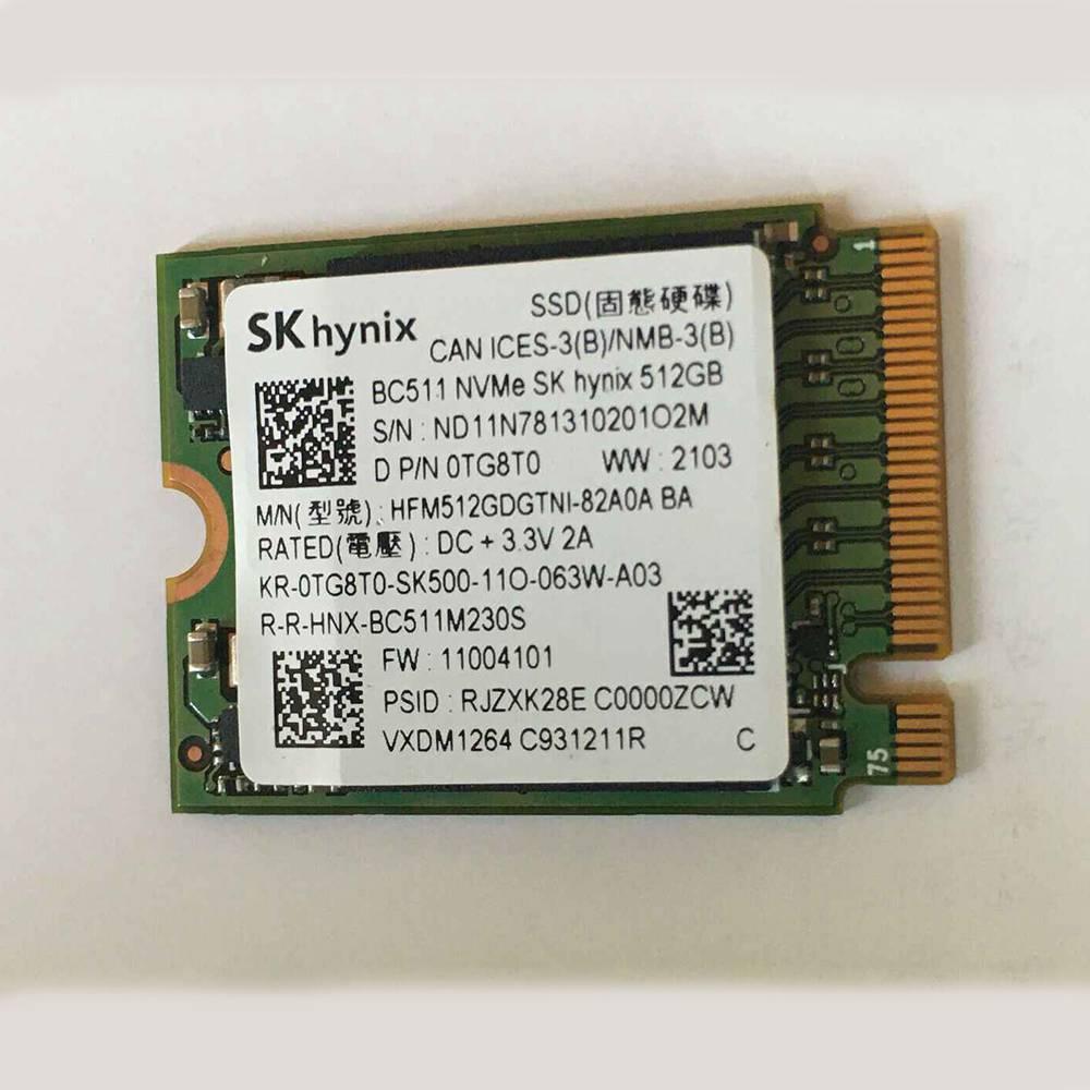 512Gb SSD Hynix BC511 NVMe M.2 Type 2230 Gen 3x4, Informatique & Logiciels, Disques durs, SK hynix, Enlèvement ou Envoi, Interne