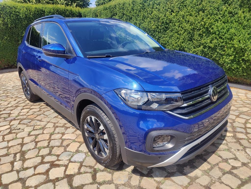 Volkswagen T-Cross 1.0 TSI OPF DSG Life, Autos, Volkswagen, Euro 6, Entreprise, Noir, 5 portes