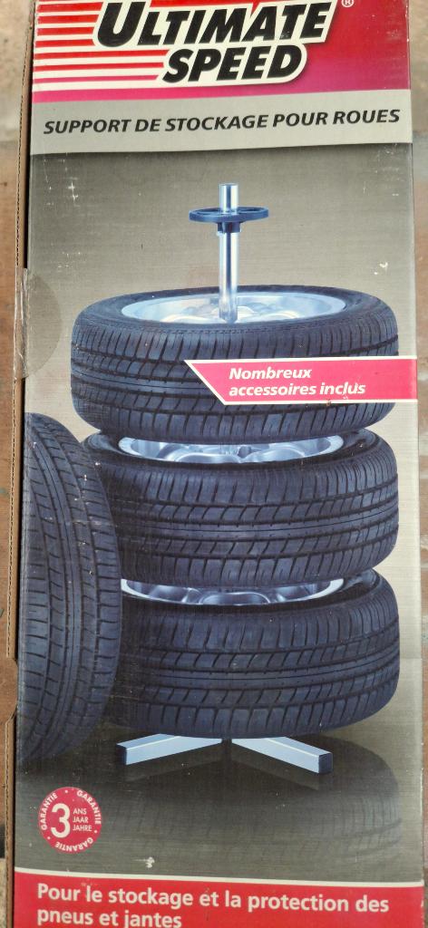 Velgenstandaard met hoes en toebehoren, Auto diversen, Velgenbomen, Ophalen, Nieuw