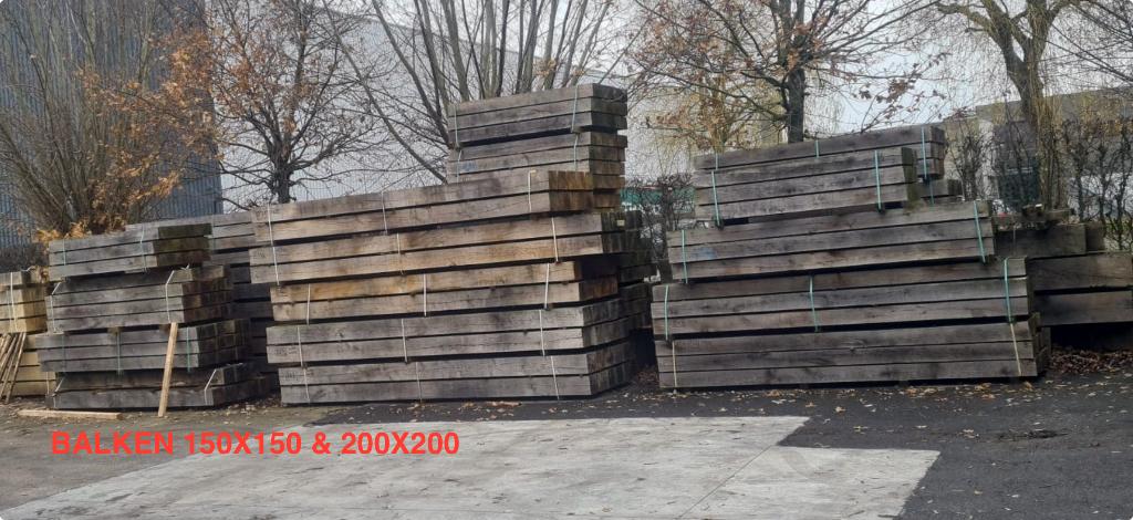 Poutres en chêne français 15X15 20X20 30X30, Enlèvement, Neuf, 250 cm ou plus, Poutres