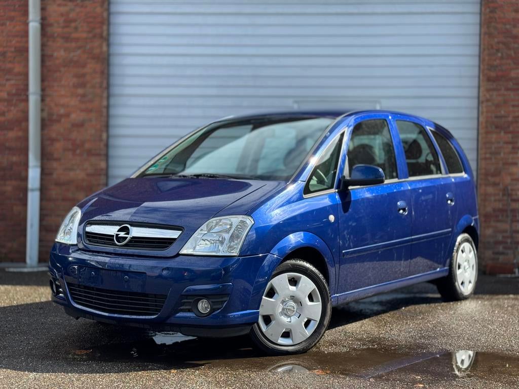 Mooie Opel Meriva 1.3 Benzine | Airco | gekeurd, Auto's, Voorwielaandrijving, Zwart, 4 cilinders, Electronic Stability Program (ESP)