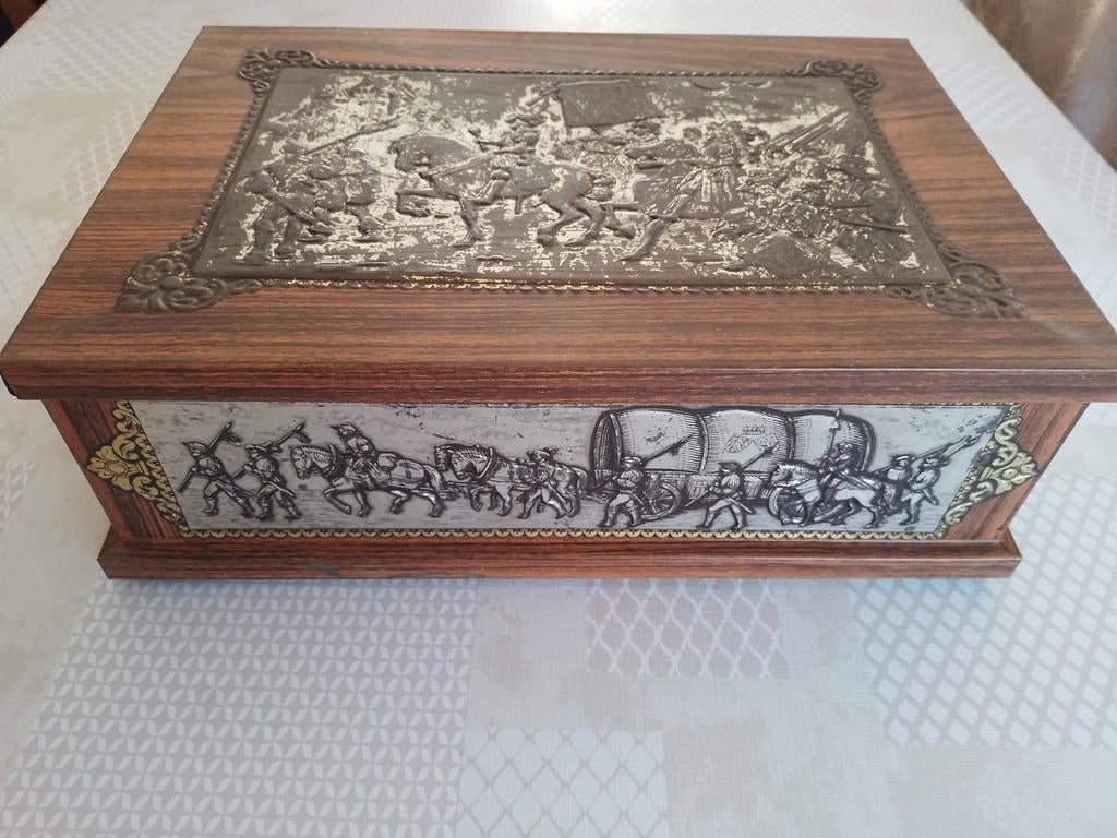 Vintage bewaardoos, Ophalen of Verzenden