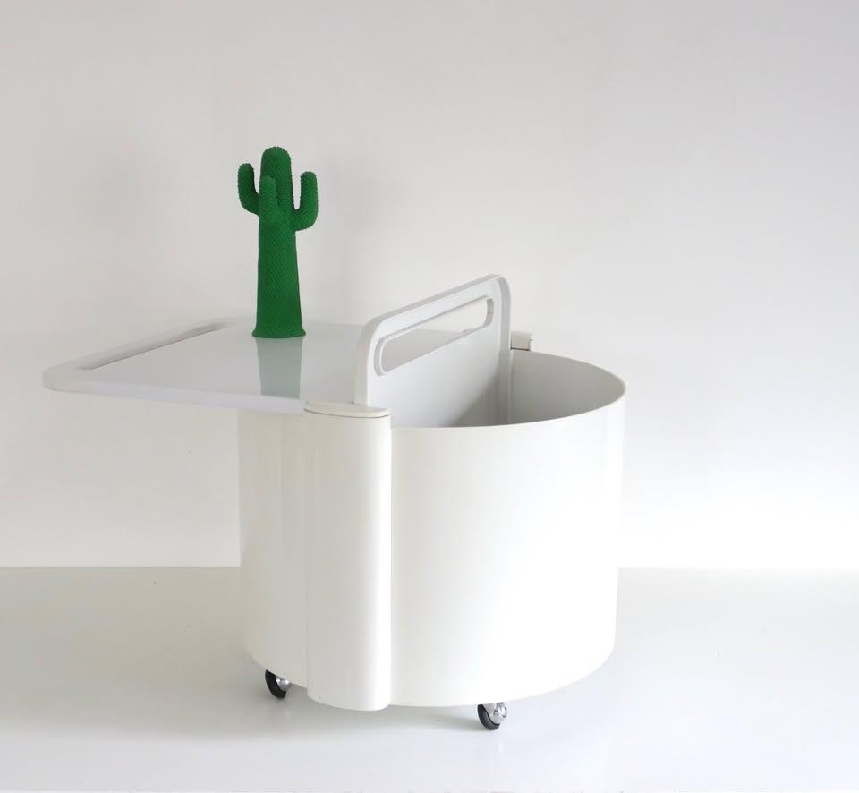 Space Age Bar / Table Livia Castelli / Fain - Vintage Italy, Enlèvement