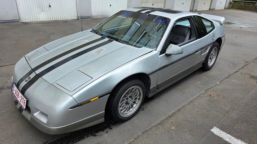 PONTIAC FIERO GT 2.8 V6 1987, Auto's, Handgeschakeld, Grijs, Particulier, 2 zetels