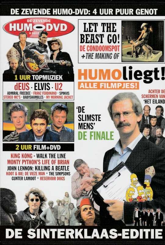 DVD Humo de Zevende - 4 uur puur genot Humo liegt!, Cd's en Dvd's, Vanaf 16 jaar, Ophalen of Verzenden, Zo goed als nieuw, Tv-programma of Sketches