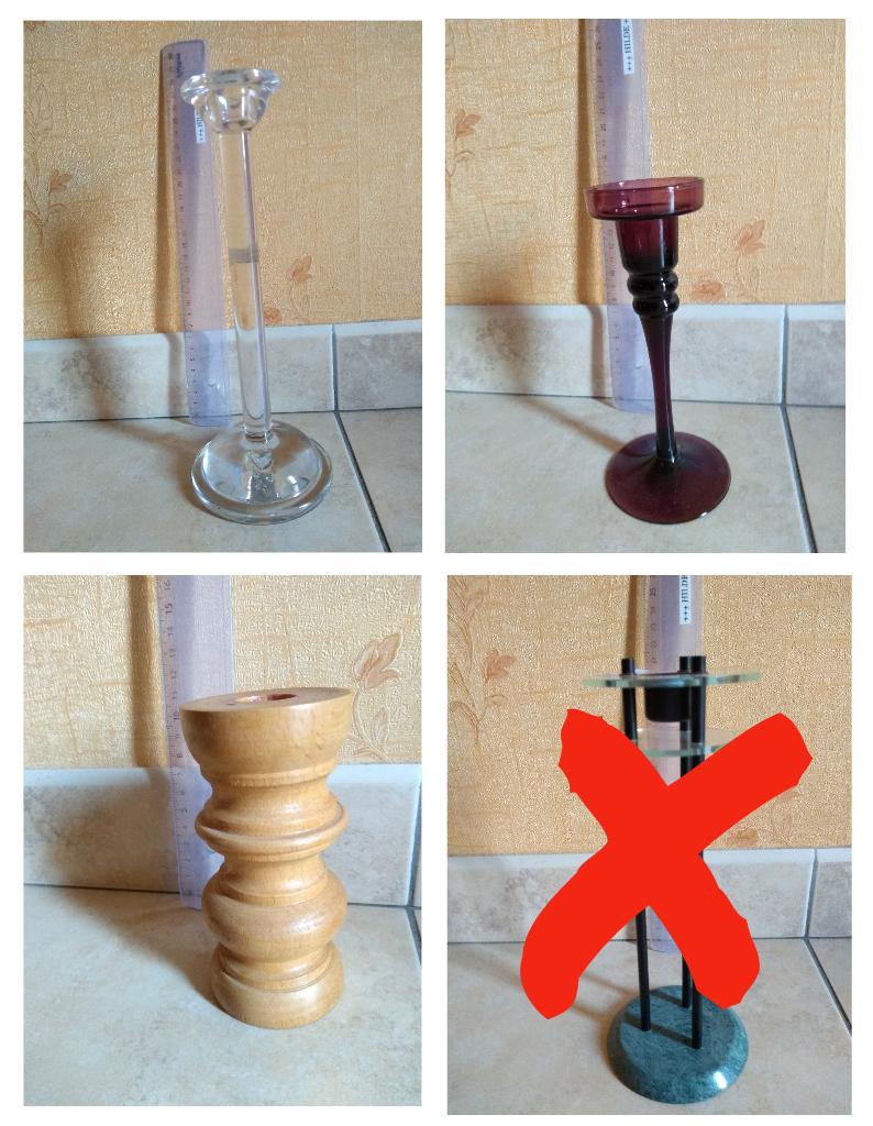 kandelaars kaarsen decoratie moederdag communie huwelijk, Ophalen of Verzenden