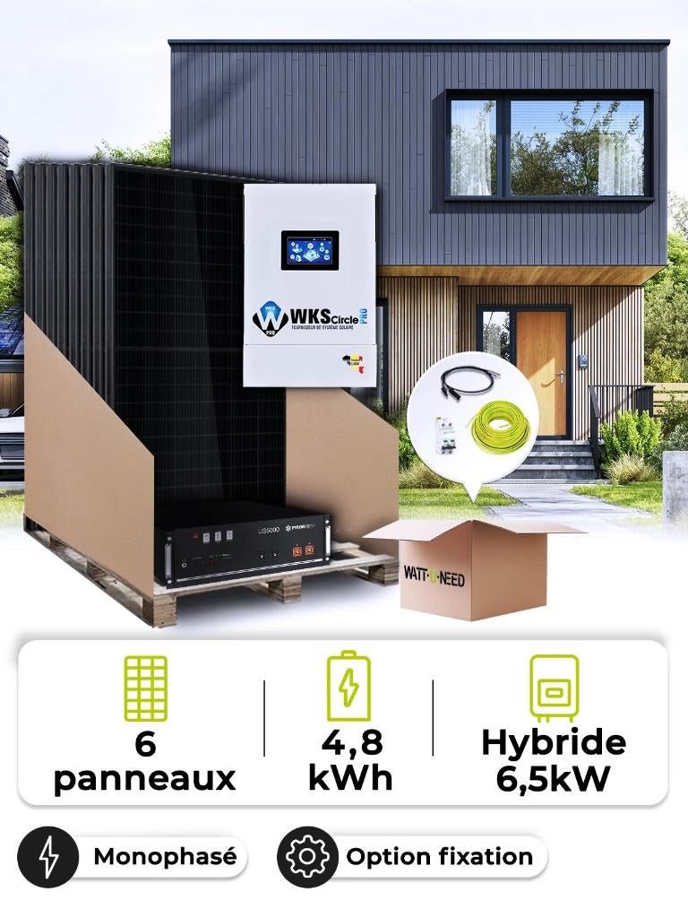Kit solaire autonome, Enlèvement, Neuf, Système complet, 100 à 200 watts-crêtes