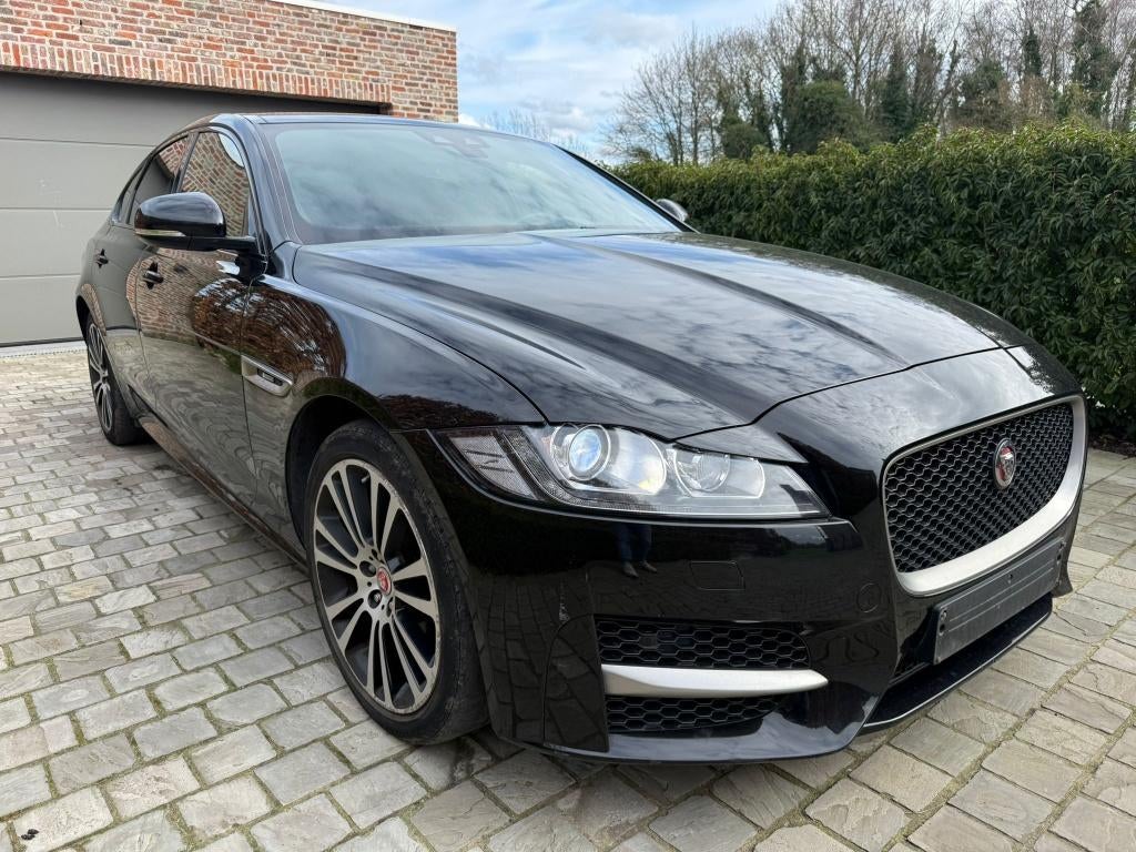 Jaguar XF 25t R-Sport, Auto's, Jaguar, 4 deurs, Zwart, USB, Voorwielaandrijving