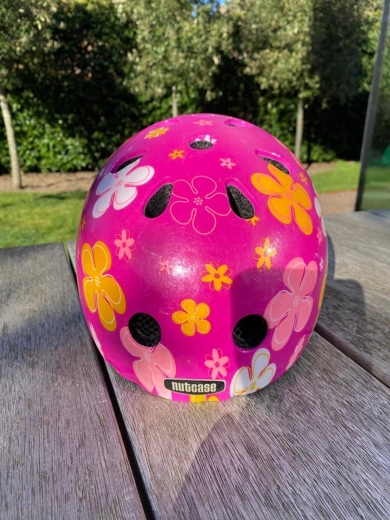 Kinderhelm Nutcase, Fietsen en Brommers, Fietsaccessoires | Fietshelmen, Ophalen, Gebruikt, XXS, Jongen of Meisje