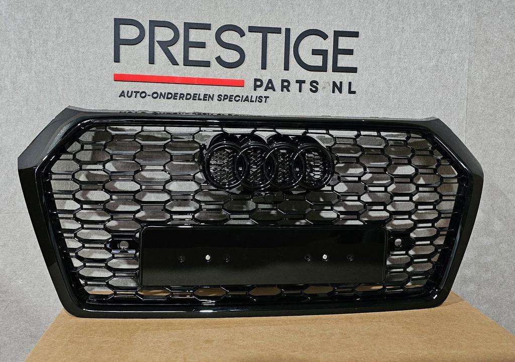 Grill Audi Q5 80A RS LOOK HOOGLANS ZWART NIEUW bj.2016-2020, -, Nieuw, Ophalen of Verzenden, -