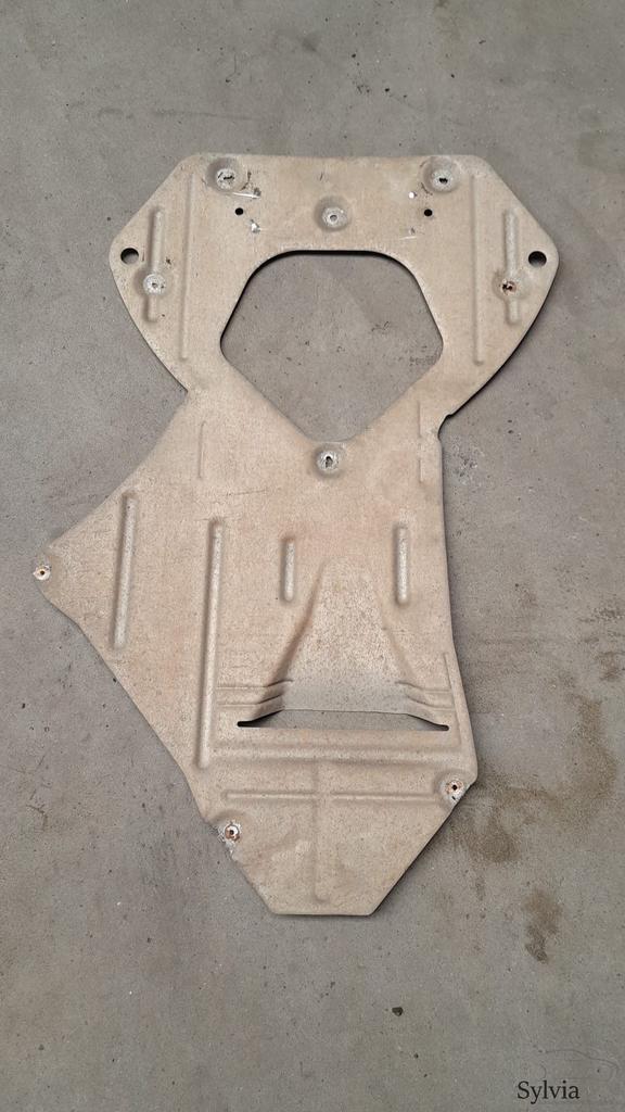 Onderplaat hittebestendige plaat BMW Z4 E85 E86 51487047808, -, Utilisé, -, -