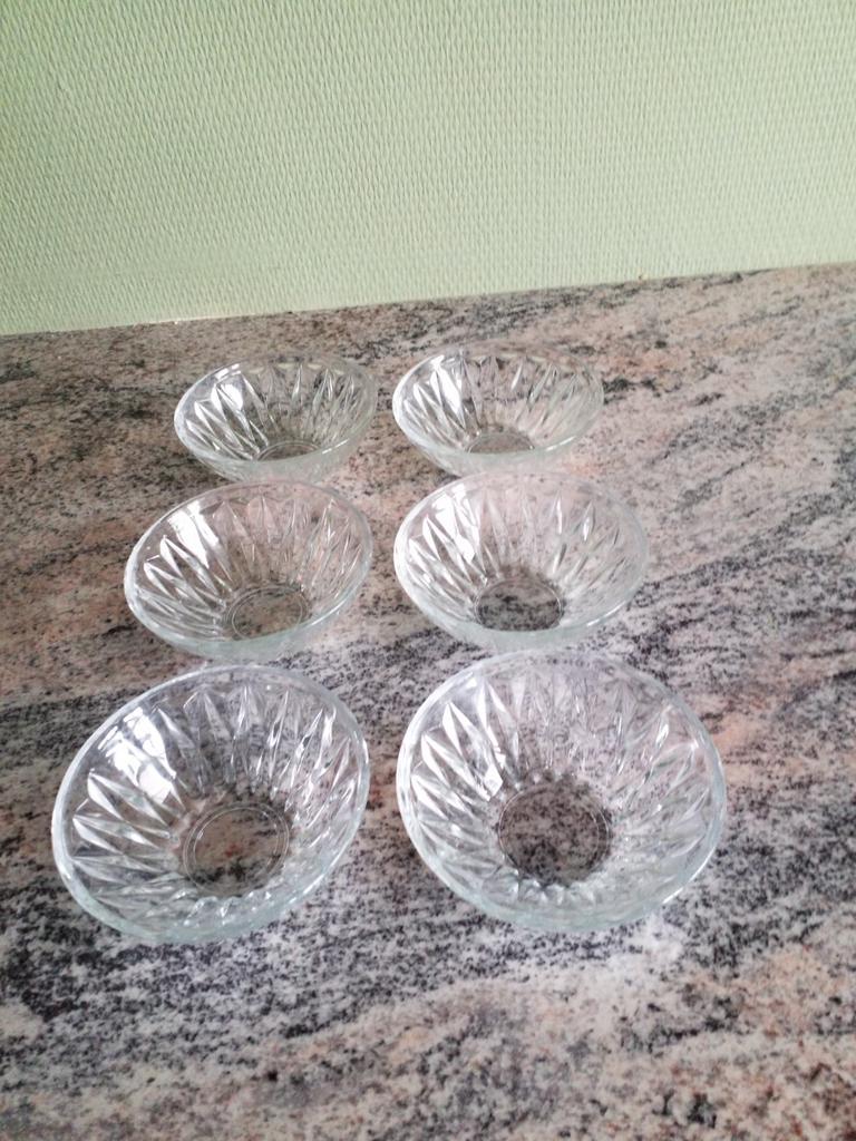 Coupes à glaces ou crème, Enlèvement ou Envoi, Comme neuf, Verre