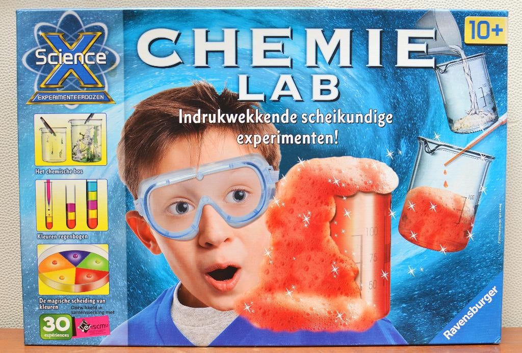 RAVENSBURGER SCIENCE-X CHEMIE LAB, Kinderen en Baby's, Speelgoed | Educatief en Creatief, Ontdekken, Ophalen