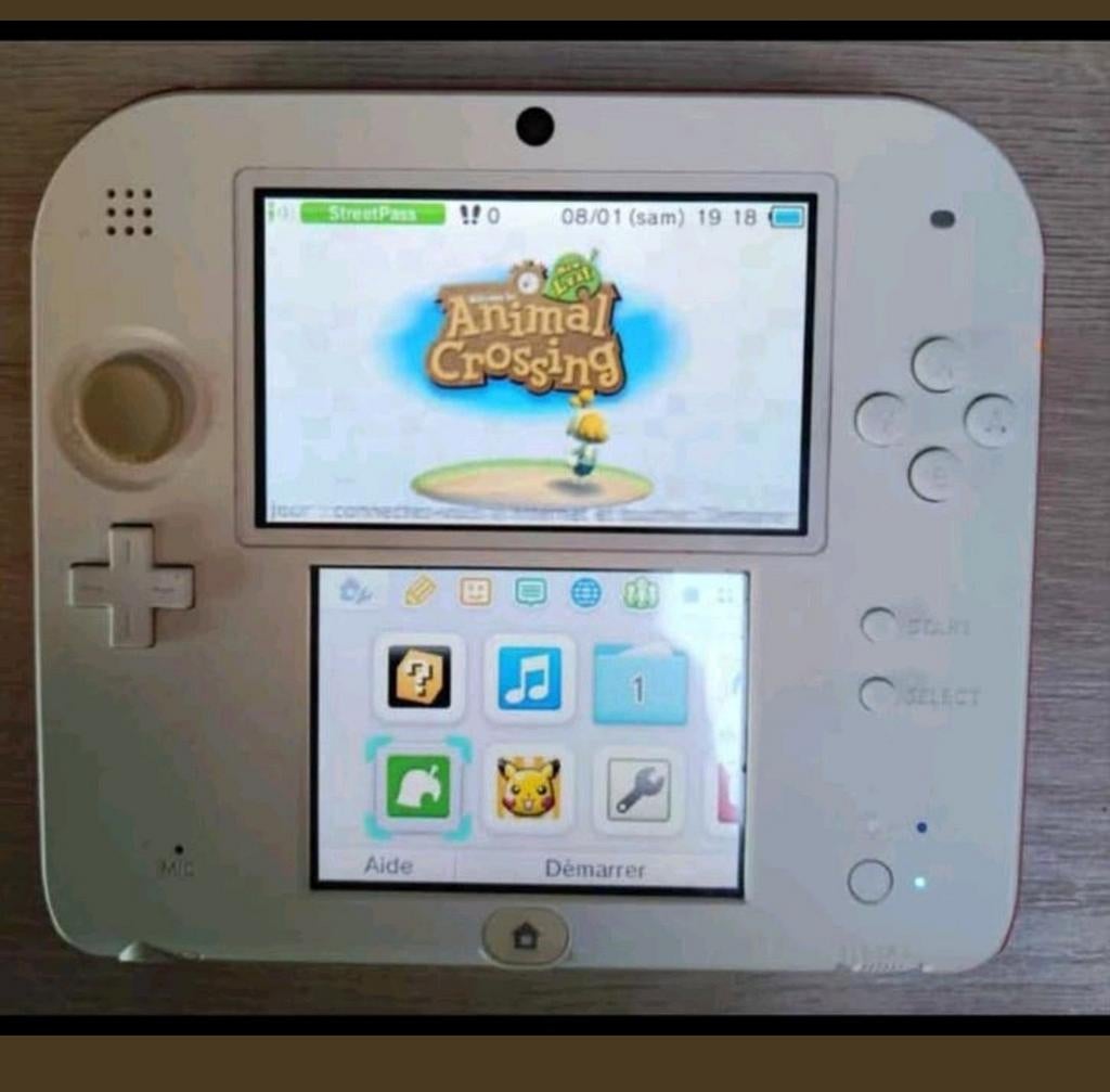 Mario Nintendo DS blanc/rouge. pack complet 5 jeux-Animal cr, Games en Spelcomputers, Spelcomputers | Nintendo 2DS en 3DS, Ophalen