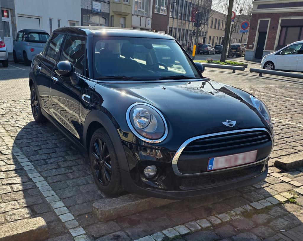 Mini - 5 deurs - 1.2 - benzine, Auto's, Mini, Zwart, Handgeschakeld, 5 deurs, Particulier