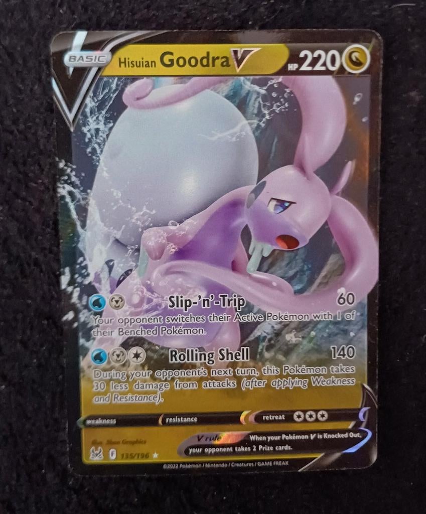 Modern Era: Hisuian Goodra V 135/196 Lost Origin, Hobby & Loisirs créatifs, Jeux de cartes à collectionner | Pokémon, Enlèvement ou Envoi