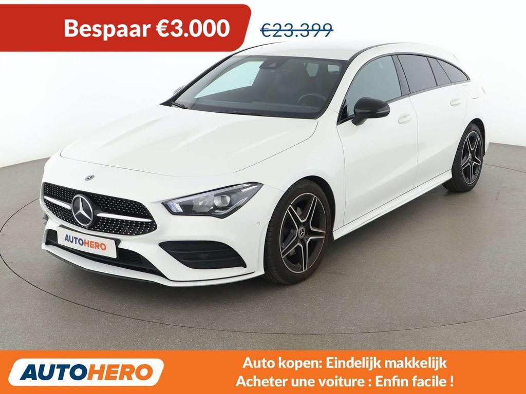 Mercedes-Benz CLA-Klasse 180 CLA 180 Shooting Brake AMG Line, Auto's, CLA, Gebruikt, 136 pk, Wit