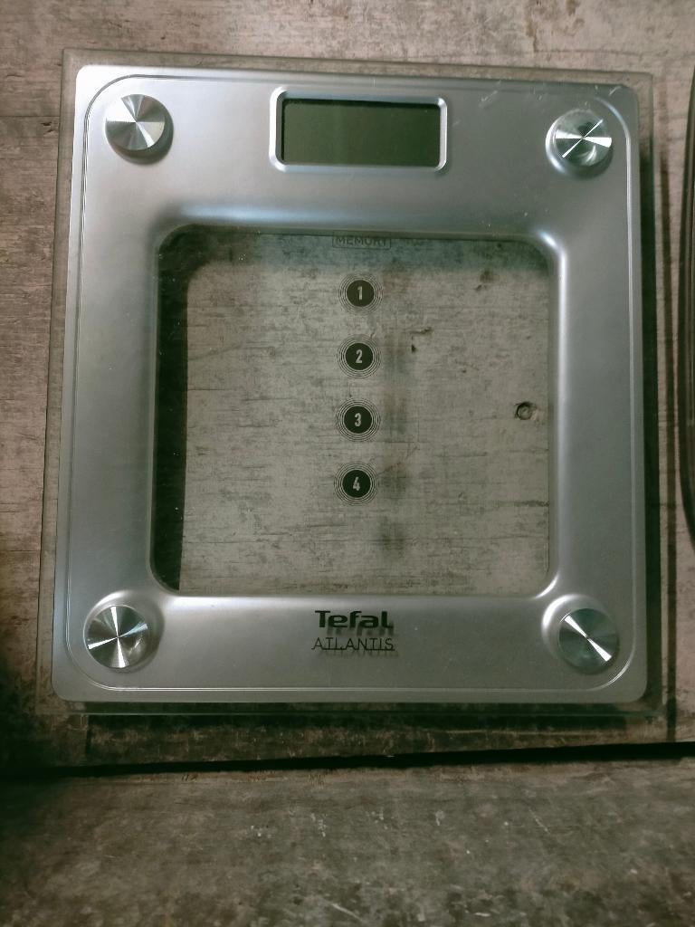 Pèse-personne Tefal Atlantis., 500 grammes ou plus gros, Enlèvement, Pèse-personne, Digital