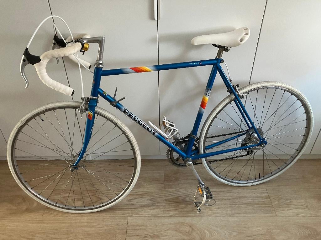Vintage Peugeot Racefiets Carbolite - Topstaat!, Fietsen en Brommers, Fietsen | Oldtimers, 55 tot 59 cm, Ophalen, Peugeot, Jaren '60 of nieuwer