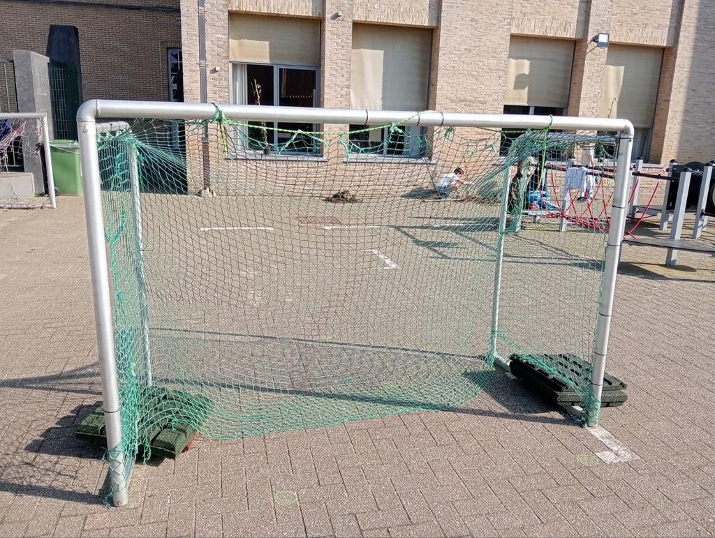 Opvouwbaar aluminium Voetbaldoel 240x160, Sport en Fitness, Voetbal, Ophalen