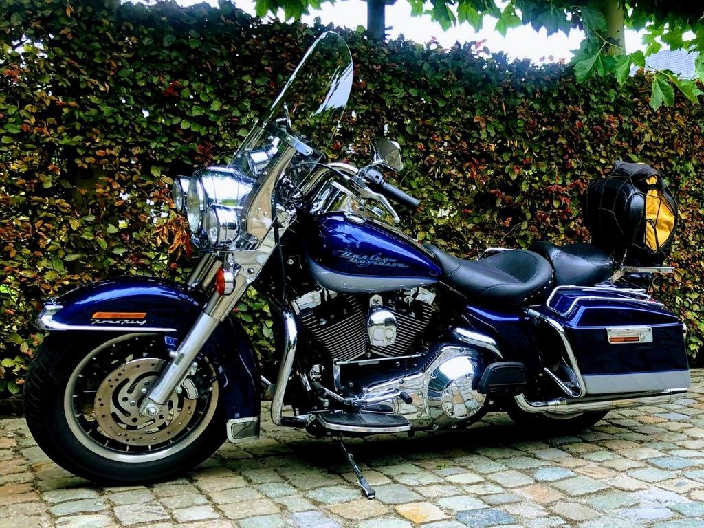 Harley Davidson Road King 1450 cc - bj 01/2001 - 32.613 km, Motos, Plus de 35 kW, 1449 cm³, 2 cylindres, Particulier