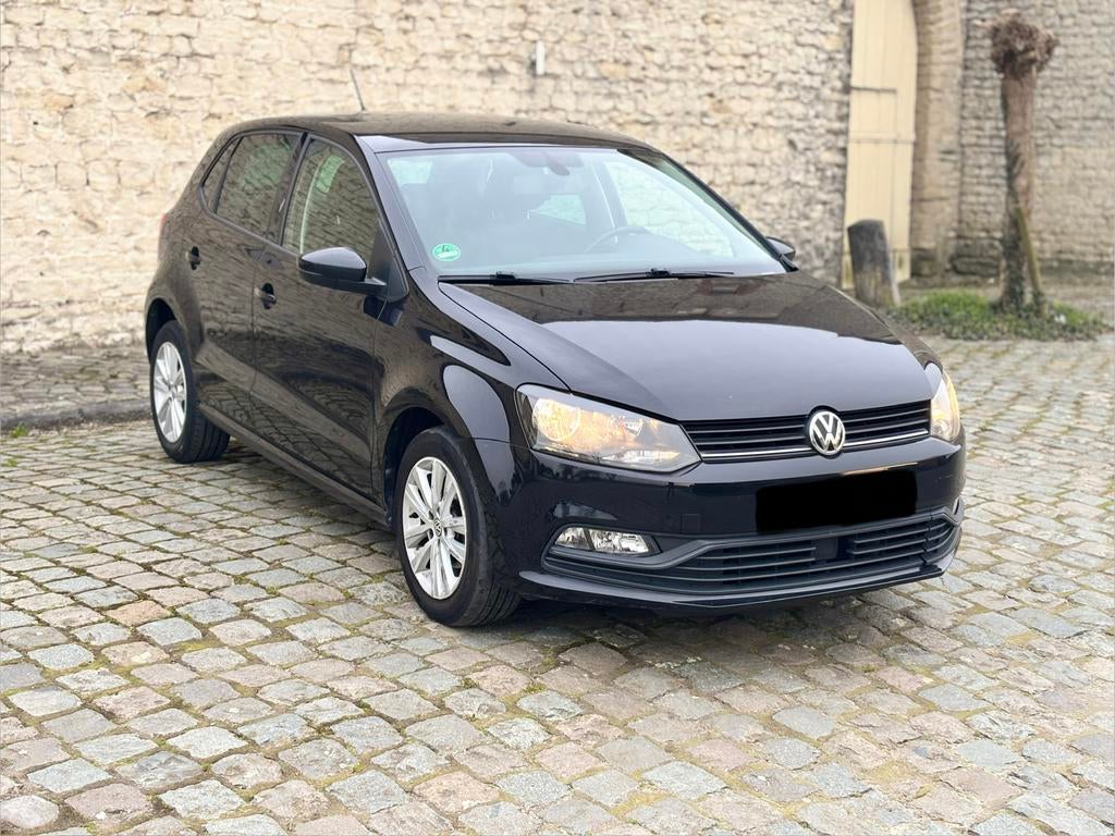 Volkswagen Polo • 1.0 • 2017 • Essence • 111. 000 km, Autos, Achat, Euro 6, Noir, 5 portes