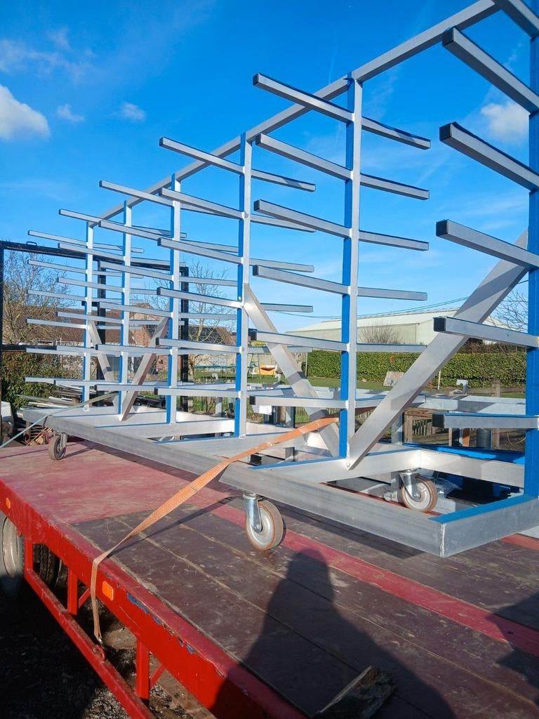 Mobiele draagarmstelling, Ophalen