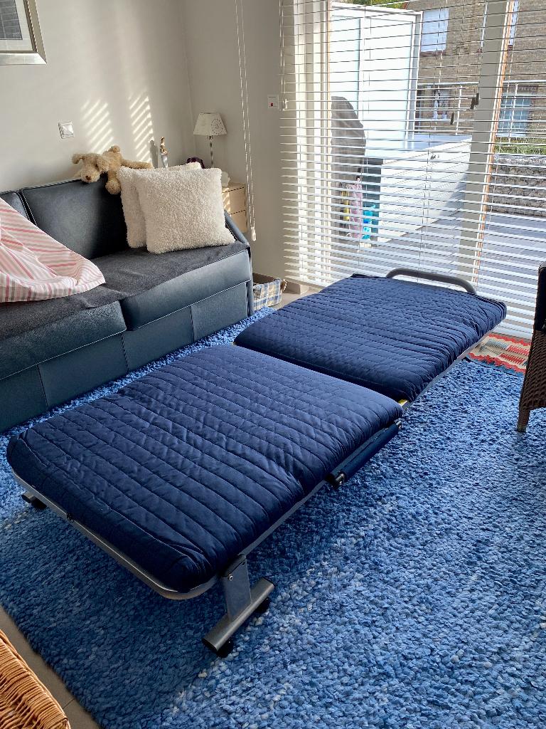 PLOOIBED 90 x 200, Huis en Inrichting, Ophalen, 90 cm, Eenpersoons, Blauw