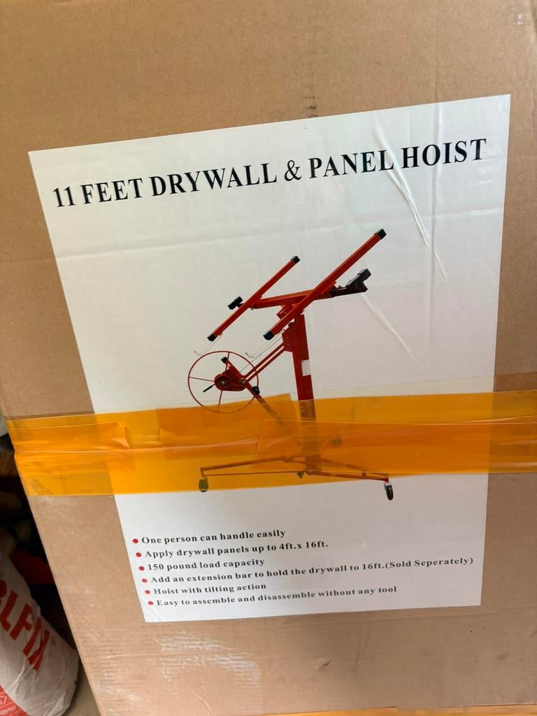 Leve plaque gyproc, Bricolage & Construction, Enlèvement, Comme neuf