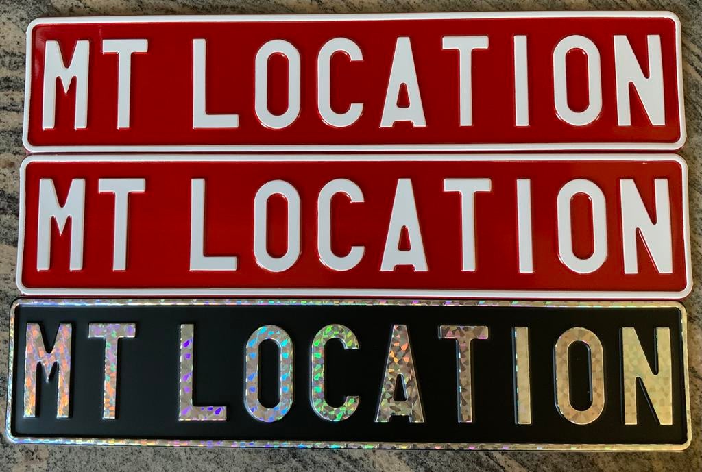 Plaque immatriculation tuning/fantaisie, Autos : Divers, Tuning & Styling, Enlèvement ou Envoi, ., ., .