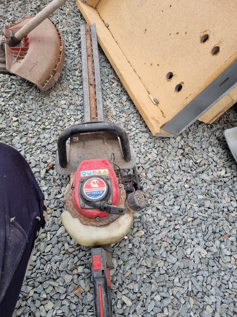 Haagschaar maruyama, Ophalen, Gebruikt, Benzine