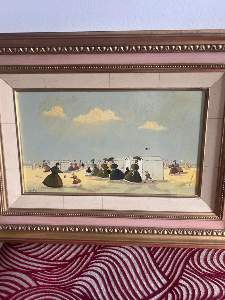 scene de plage belge - Victor Doumont, Enlèvement ou Envoi