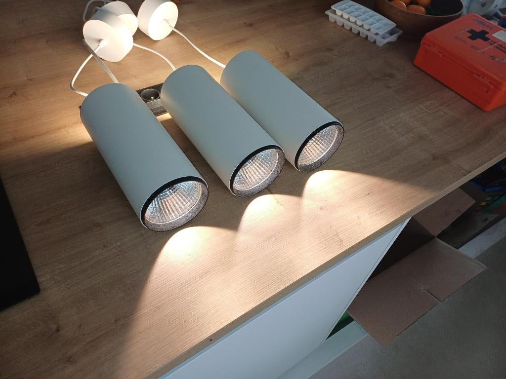 LED-hangers, Huis en Inrichting, Lampen | Hanglampen, 75 cm of meer, Metaal, Ophalen