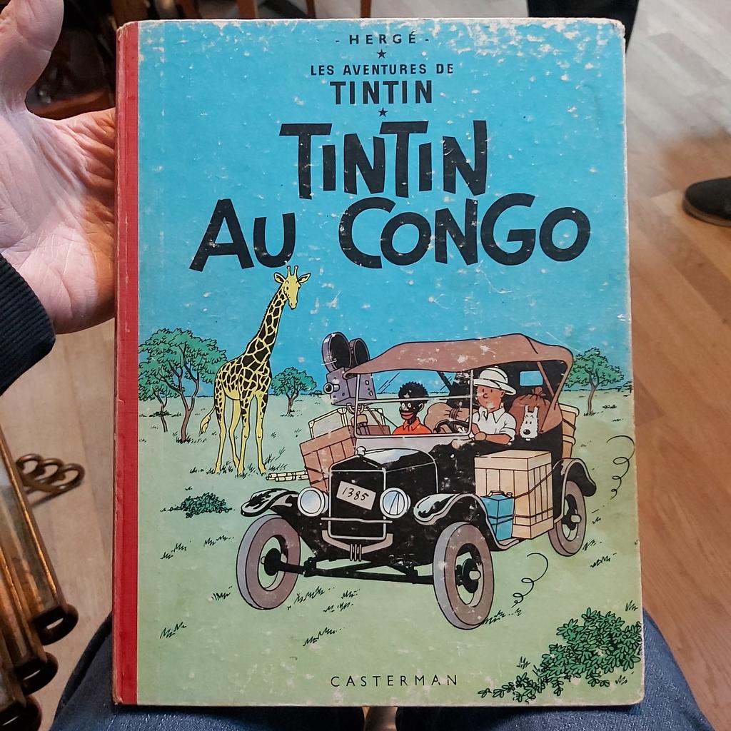 TinTin Au Congo Hergé B20 algemeen goede staat., Boeken, Auto's | Boeken, Ophalen of Verzenden, Algemeen