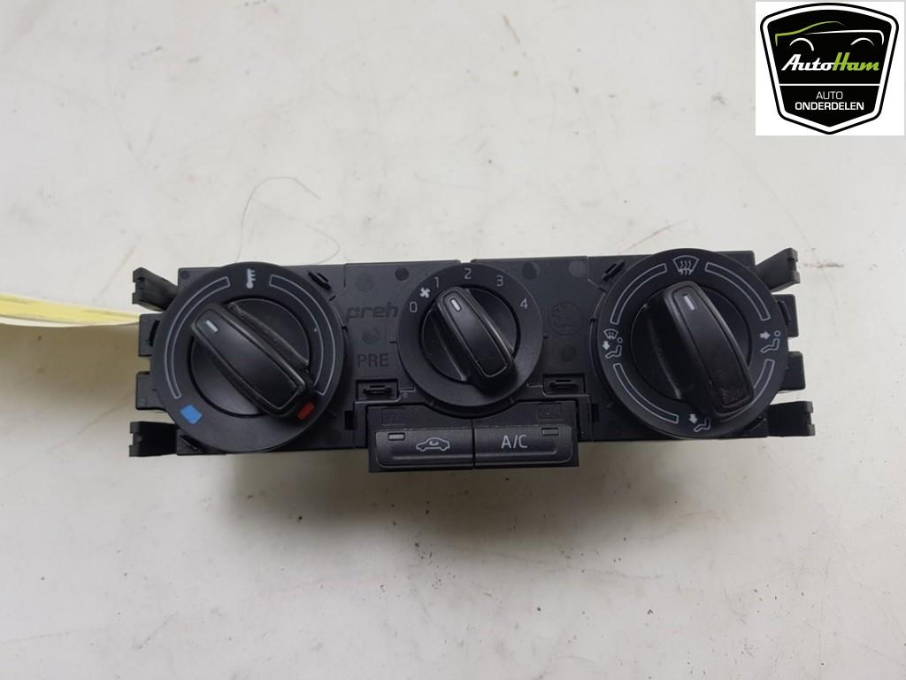 PANNEAU DE COMMANDE CHAUFFAGE CLIMATISATION Rapid Spaceback, Utilisé, Skoda